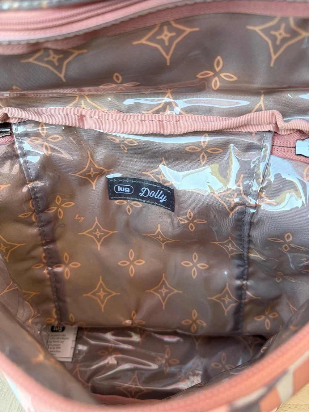 lug Pink Camo Cosmetic Bag